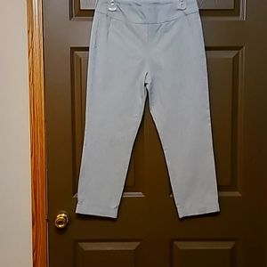 Tribal cuffed trousers